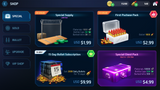 GUI Pro Survival Clean interface by LAYERLAB Shop, featuring a modern digital design with colorful icons and layout elements.