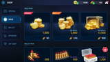 Golden GUI Pro Survival Clean interface design by LAYERLAB Shop featuring clean, modern interface elements on a gold background.
