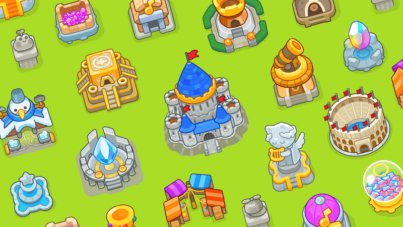 2D Buildings - Town