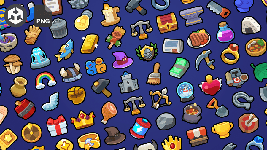 2D Icons - Casual Icon Pack