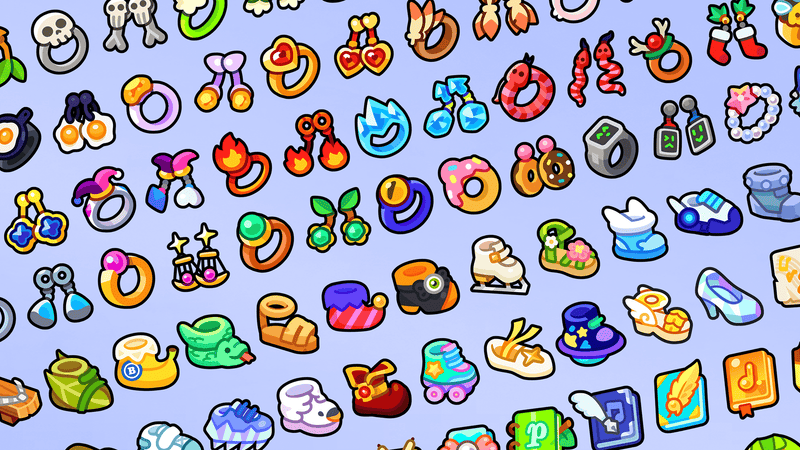 2D Icons - Fashion & Props Pack