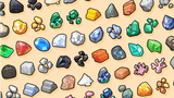LayerLab Shop 2D Ore Icon showing a stylized mineral or ore graphic for use in digital design or gaming applications.