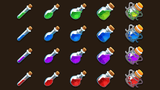 LAYERLAB 2D game inventory icons optimized for menus and HUD interfaces