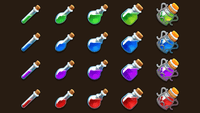 LAYERLAB 2D game inventory icons optimized for menus and HUD interfaces