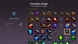 LAYERLAB 2D inventory icon set with clean and readable game UI design