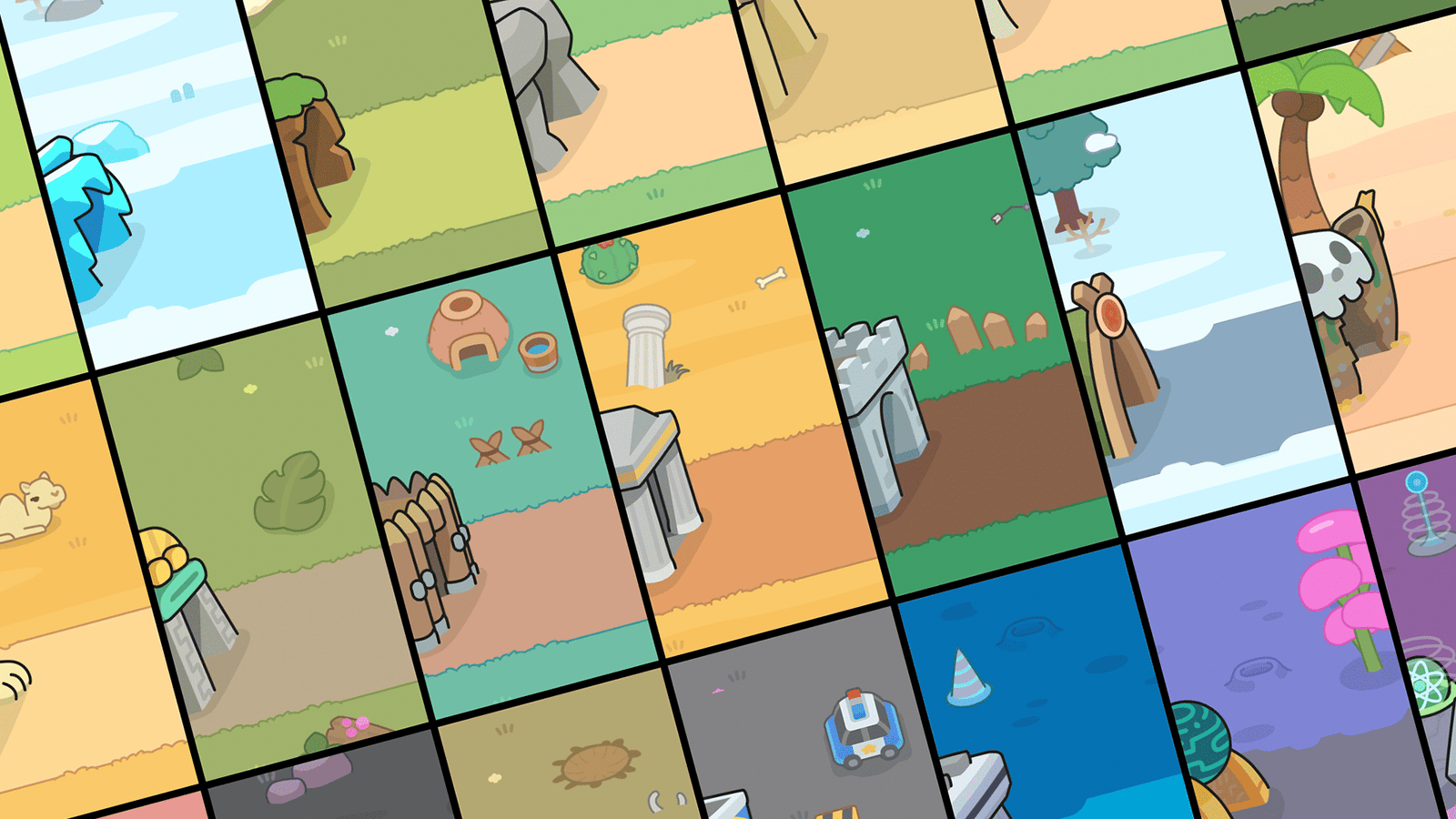 2D Maps - Age Battle Stages