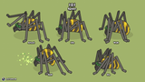 2D Minimal Boss Monsters character illustration by LAYERLAB Shop featuring a stylized, colorful boss monster design.