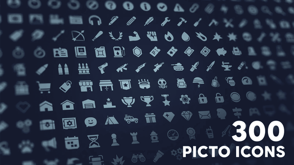 2D Icons - Survival Picto Pack
