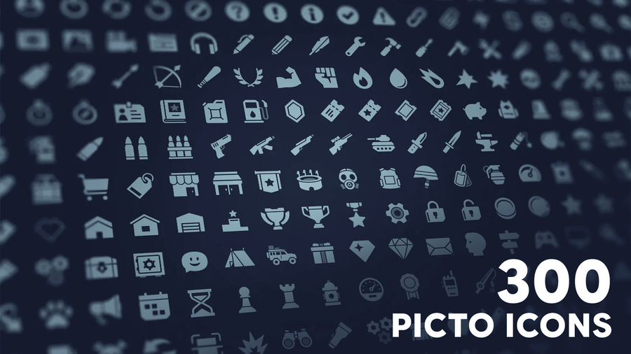 2D Survival Picto Pack