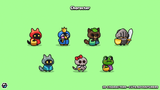 2D Characters - Cute Adventurers