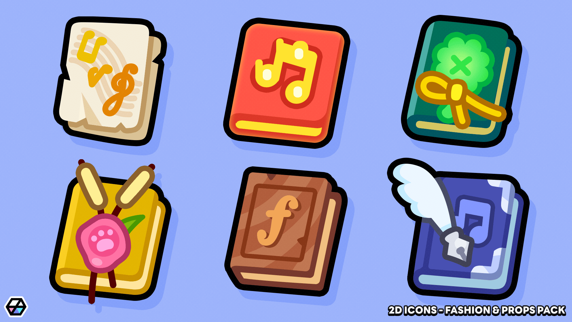 2D Icons - Fashion & Props Pack