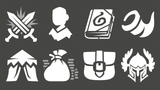 2D Icons - Menu Icon Set 1