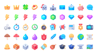 LAYERLAB minimal game icon set designed for mobile UI layouts