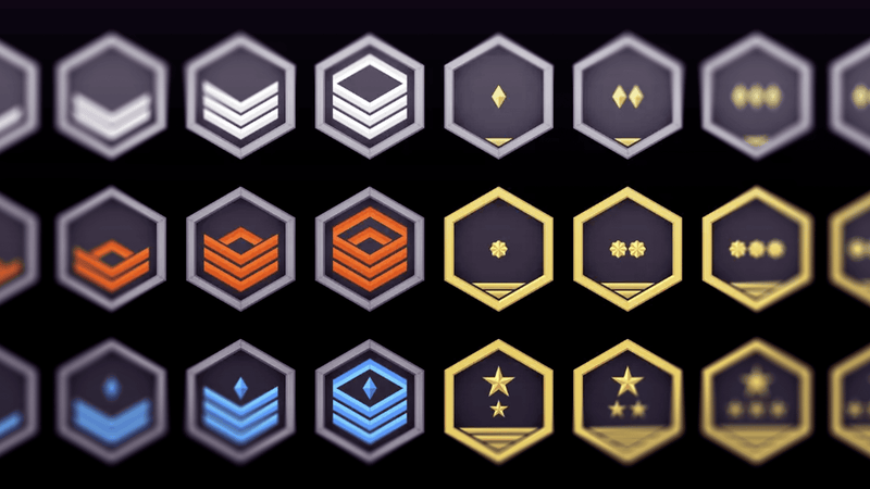 Set of space-themed 2D icons featuring ranking symbols, designed by LAYERLAB Shop for digital or gaming projects.