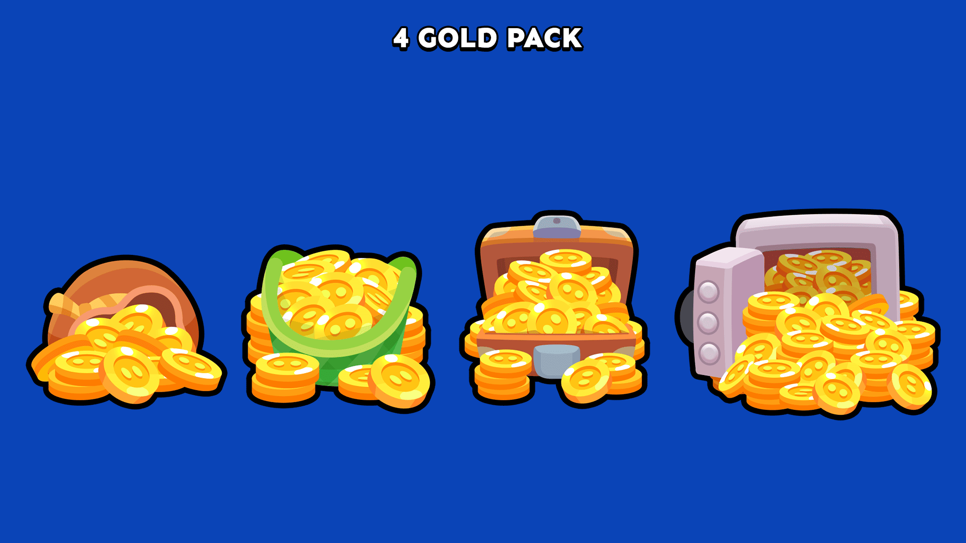 LAYERLAB 2D shop icons ready to use in real mobile game shop interfaces