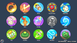 2D Minimal - Skill Icons