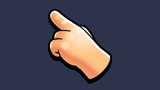 LAYERLAB 2D tutorial hand asset for mobile game tap and swipe guidance