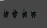 Animated 2D undead characters from LAYERLAB Shop, featuring spooky, undead figures with eerie designs.