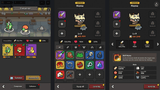 Dark minimal game interface by LAYERLAB Shop, GUI Pro - sleek, dark-themed design with clean lines and modern graphics.
