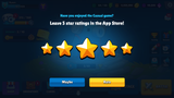 Screenshot of GUI Pro casual game interface design with rating icons, created by 내 스토어, in a PSD file.