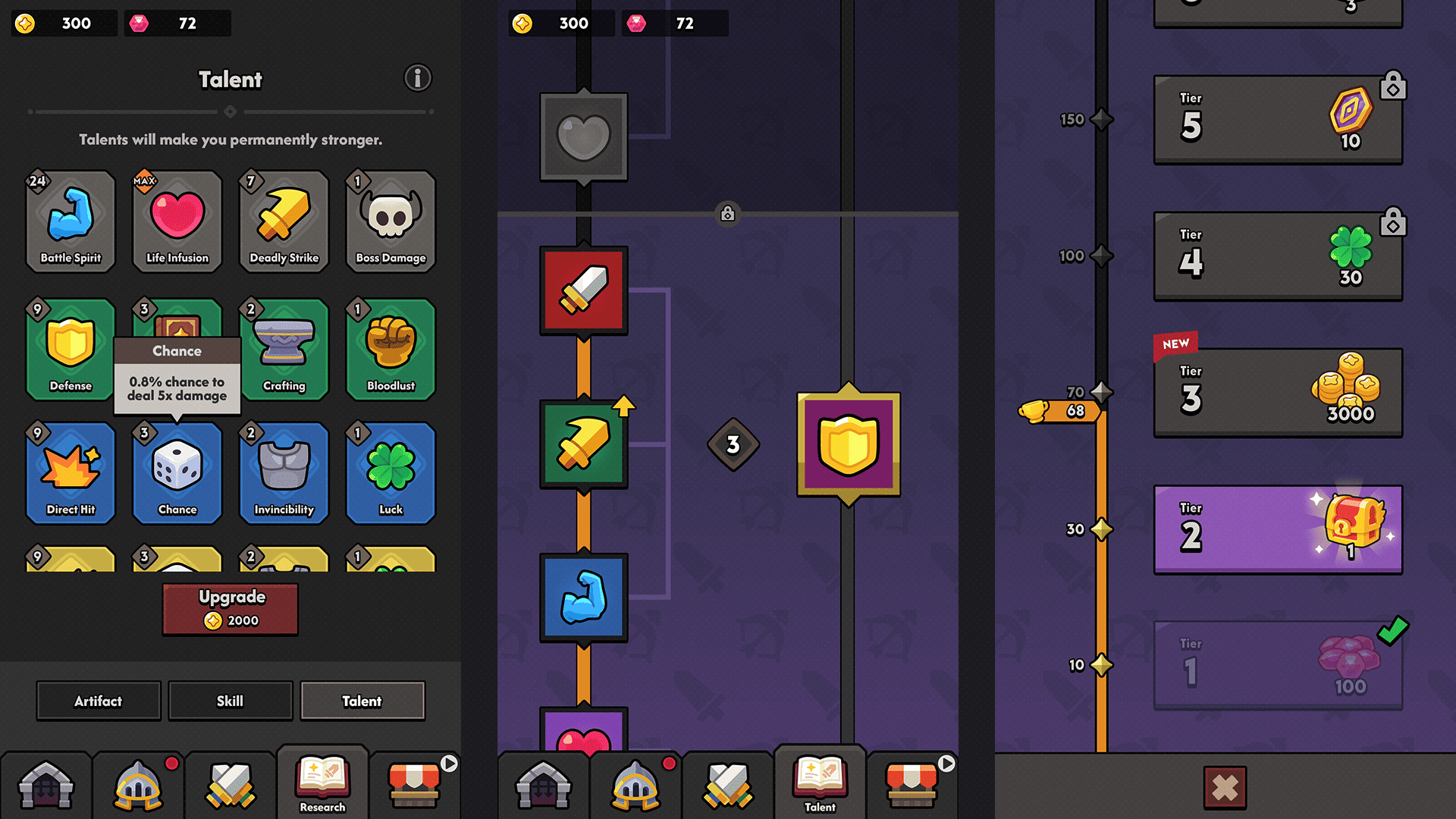Minimal dark game interface by LAYERLAB Shop for GUI Pro, featuring sleek, modern design elements and dark-themed controls.
