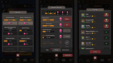 Minimal dark game interface GUI Pro by LAYERLAB Shop, featuring sleek, dark-themed design with clean lines and intuitive layout.