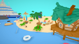 3D Casual Props Beach
