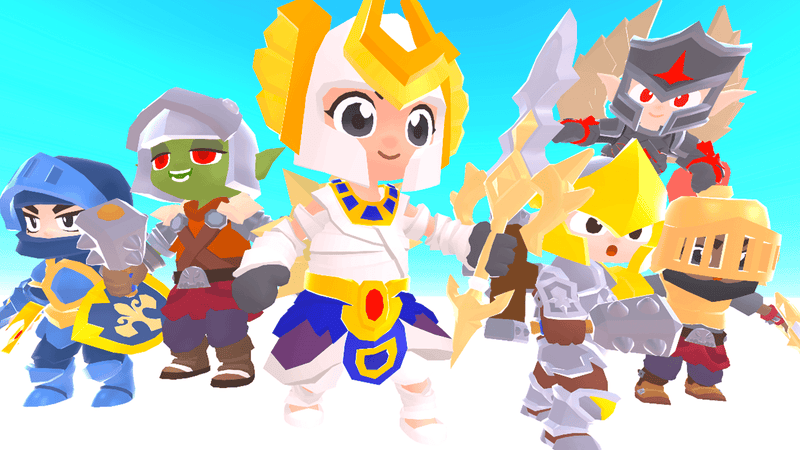 레이어스토어 Hero Core Vol.1 컬렉션의 3D 판타지 히어로 캐릭터 모델. 디테일한 3D 캐릭터 디자인.
