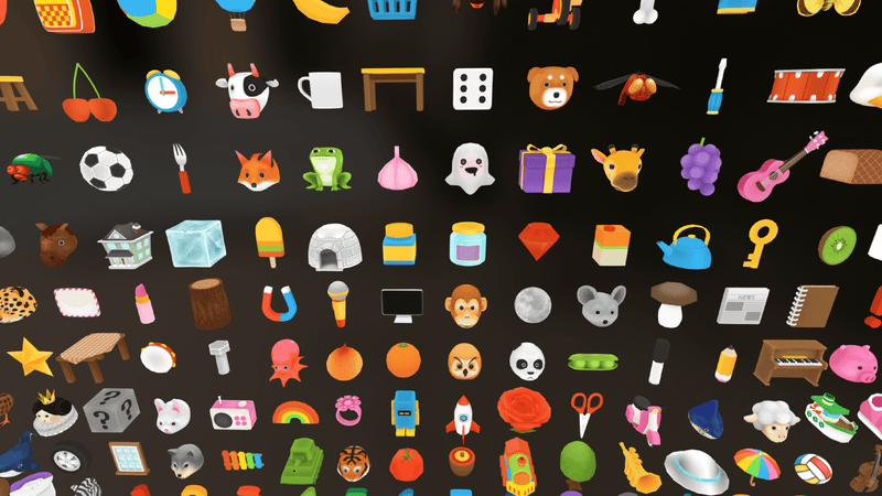 Colorful 3D props featuring adorable, whimsical designs from LAYERLAB Shop for creative projects and decorations.