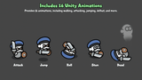 2D Minimal Character Maker by LAYERLAB Shop, colorful cartoon characters with simple designs on a white background.