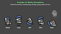 2D Minimal Character Maker by LAYERLAB Shop, colorful cartoon characters with simple designs on a white background.