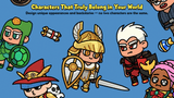 Fantasy character 2D art created by LAYERLAB Shop, featuring vibrant colors and detailed fantasy character design.