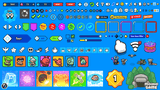 Minimal blue GUI Pro game interface by LAYERLAB Shop featuring clean design and customizable elements.
