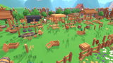 3D medieval props from LAYERLAB Shop, including swords, shields, and armor for detailed digital or 3D design projects.
