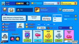 Minimal blue game interface design by LAYERLAB Shop for GUI Pro, featuring clean layout and gaming elements in a digital screenshot.