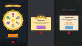 Minimal game light interface design for GUI Pro by LAYERLAB Shop, featuring sleek, modern UI elements and customizable PSD layers.