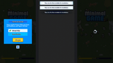 Minimal blue GUI interface design by LAYERLAB Shop, featuring clean game interface elements and layered PSD file for customization.