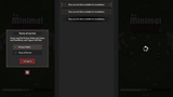 Minimal dark game interface by LAYERLAB Shop featuring sleek, dark-themed GUI with simple, modern design elements.