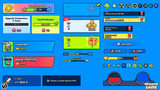 Minimal blue game interface design by LAYERLAB Shop for GUI Pro, featuring clean layout and modern gaming UI elements.