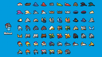 2D Minimal Character Maker by LAYERLAB Shop, featuring customizable cartoon characters with simple, clean designs in vibrant colors.