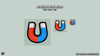 LayerLab Shop 2D Minimal Stat Icons set, featuring sleek, simple digital icons for gaming or user interface design.