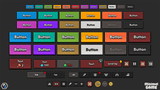 Minimal dark game interface by LAYERLAB Shop, featuring sleek dark-themed design with clean lines and intuitive controls.