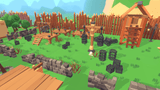 3D Medieval Pack props featuring swords, shields, and medieval accessories from LAYERLAB Shop.