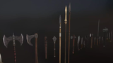 3D Weapon Prop from LAYERLAB Shop, detailed realistic weapon model in a digital 3D design.