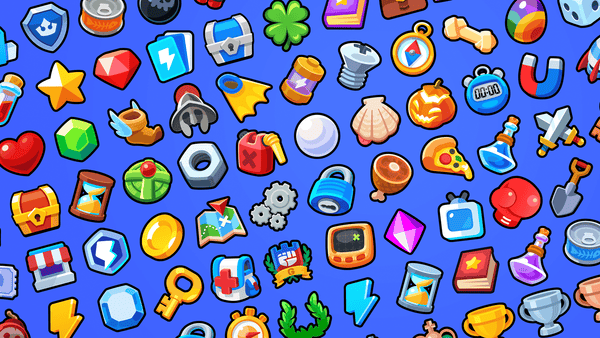2D Icons - Casual Game Icons