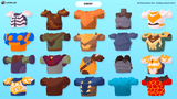 3D hero character model from LAYERLAB's Hero Core Vol.3 collection, showing detailed chest armor and vibrant design elements.
