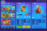 Vertical casual UI kit by LAYERLAB for interface design in portrait mode, suitable for simulation and casual game interfaces.