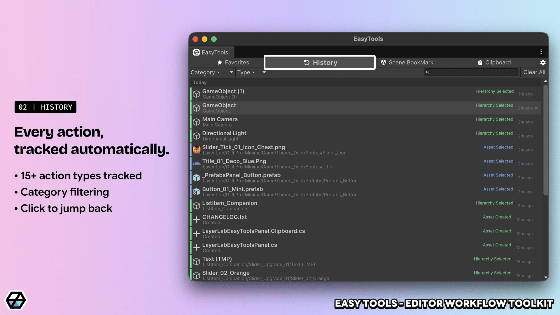 Easy Tools - Editor Workflow Toolkit