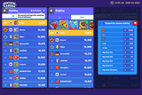 Vertical casual game interface GUI by LAYERLAB with colorful assets and PSD customization for professional vertical game design.
