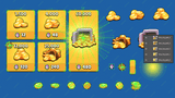 Gold shop UI design – coin bundles and purchase options for game currency stores
